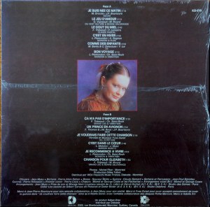 Fabienne Thibeault - Fabienne Thibeault (LP vinyl, 1981 French release).
