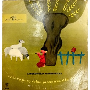 Zygmunt Noskowski, Cztery pory roku. Piosenki dla dzieci, 1962 (10″ winyl)