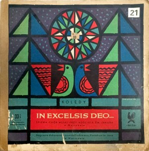 Men's Choir at the Church of St. James in Warsaw - In Excelsis Deo: Polish Carols (1959) (10″ vinyl)
