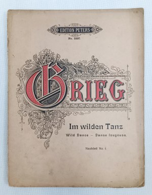 Edward Grieg, In the Wild Dance (for piano), published by Peters.
