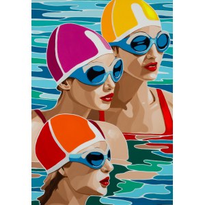 Kasia Davies (b. 1970, Lodz), Three by Three, 2025
