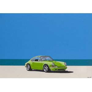 Hugo Giza (ur. 1982, Gdańsk), Green Python II, 2025
