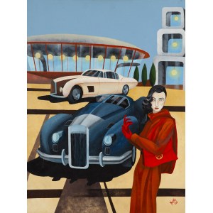 Izabela Bajda (ur. 1980, Szczecin), Futurystyczna elegancja, 2024
