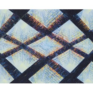 Magdalena Barczyk-Kurus, Multiwersum III z cyklu Geometria światła, 2025