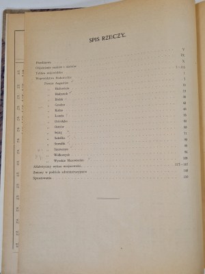 BIAŁOSTOCK VOIVODSHIP - Index of localities of the Republic of Poland TOM V