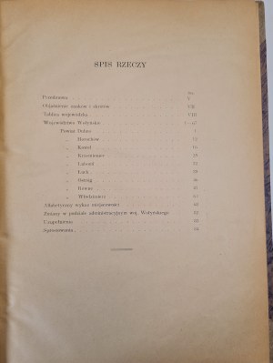 WOJEWÓDZTWO WOULINSKIE - Index of localities of the Republic of Poland TOM IX