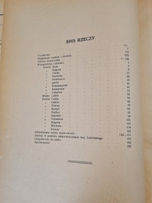 LUBELSKIE VOIVODSHIP - Index of localities of the Republic of Poland TOM IV