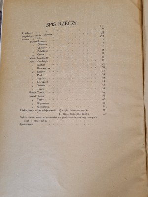 POMORSKIE VOIVODSHIP - Index of localities of the Republic of Poland TOM XI