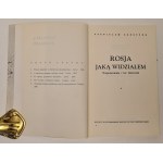 Skrzypek Stanisław - Rosja jaką widziałem. Wspomnienia z lat 1939-1942. Wydanie 1. Newtown 1949