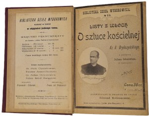 Brykczynski A. - Letters from Italy on Church Art Published 1899 ILLUSTRATIONS
