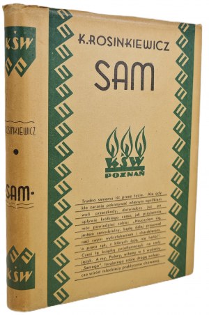ROSINKIEWICZ Kazimierz - SAM Illustrations by St. Sawiczewski Published 1939.