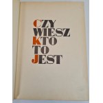 ŁOZA Stanisław - CZY WIESZ KTO TO JEST, Warszawa 1938