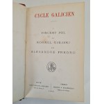 CYCLE GALICIEN - Vincent POL, Kornel ULEJSKI, Alexandre FREDRO, wyd.1879 r. w języku francuskim