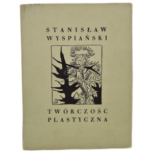 STANISŁAW WYSPIAŃSKI TWÓRCZOŚĆ PLASTYCZNA, kieszonkowe folio z reprodukcjami, RZADKIE !