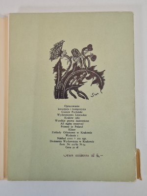 STANISŁAW WYSPIAŃSKI PLASTIC CREATION, pocket folio with reproductions, RARE !