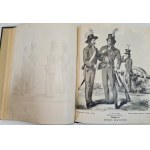 WOJSKO POLSKIE KOŚCIUSZKI W ROKU 1794, 16 TABLIC obejmujących 105 figur rysowanych z natury przez Michała Stachowicza, wyd.1894
