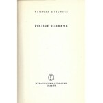 Różewicz Tadeusz - POEZJE ZEBRANE