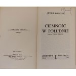 KOESTLER Arthur - CIEMNOŚĆ W POŁUDNIE Paryż 1983