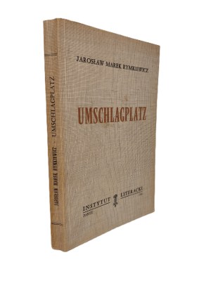 RYMKIEWICZ Jaroslaw Marek - UMSCHLAGPLATZ Paris 1988