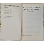 MIŁOSZ Czesław - WIDZENIA NAD ZATOKĄ SAN FRANCISCO Wyd. I