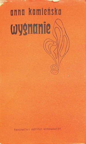 KAMIEŃSKA Anna - WYGNANIE Wydanie 1