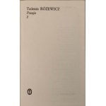 RÓŻEWICZ Tadeusz - POEZJA tomy I-II Wyd. I
