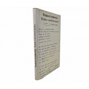 SZYMBORSKA Wisława - WIDOK Z ZIARNKIEM PIASKU Wyd. I