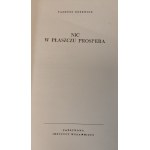 RÓŻEWICZ Tadeusz - NIC W PŁASZCZU PROSPERA Wydanie 1