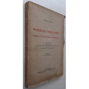 Verola Paul - MATERJAŁY WYBUCHOWE, wyd.1924