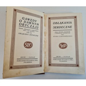 CZARTKOWSKI Adam - Obłąkania serdeczne. Kilka historyj miłosnych z przeszłości wydobytych