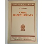 CHANT Clarence August - CUDA WSZECHŚWIATA ŁATWY DOSTĘP DO POZNANIA NIEBA ze 132 ilustracjami Bibljoteka Wiedzy Tom 1