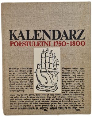 Hinz H. Baczko B. - Half-century calendar 1750 - 1800, Warsaw 1975
