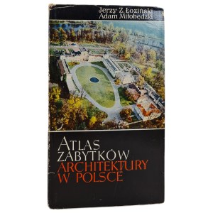 ŁOBOZIŃSKI, MIŁOBĘDZKI - ATLAS ZABYTKÓW ARCHITEKTURY W POLSCE, Wydanie 1 z 1967 roku