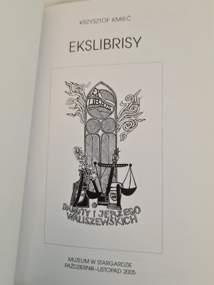 KMIEĆ Krzysztof - EKSLIBRISY, ed.2005 [graphics].