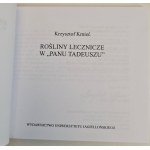 KMIEĆ Krzysztof - ROŚLINY LECZNICZE W PANU TADEUSZU, wyd. 2002 [grafiki]