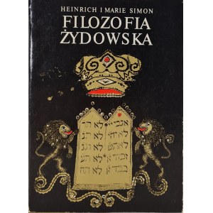 SIMON Heinrich i Marie - FILOZOFIA ŻYDOWSKA, Wydanie 1 z 1990 roku