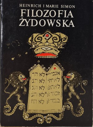 SIMON Heinrich and Marie - JEWISH PHILOSOPHY, 1st Edition, 1990