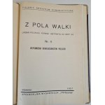 Z POLA WALKI Organ Polskiej Komisji Histpartu CK WKP (b) nr.4 Wspomnienia rewolucjonistów polskich, wyd.1927