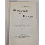 JANOWSKI Aleksander - WYCIECZKI PO KRAJU Tom I-IV Reprint wydania z 1900r.