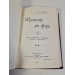JANOWSKI Aleksander - WYCIECZKI PO KRAJU Tom I-IV Reprint wydania z 1900r.
