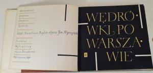 BEYLIN Karolina, STYCZYŃSKI Jan - WĘDRÓWKI PO WARSZAWIE, illustrations by Antoni Uniechowski, publisher.