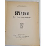 RADLIŃSKI Ignacy - SPINOZA Rzecz historyczno-Społeczna, Wyd.1910