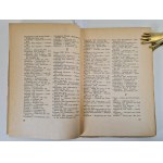 CHOJNACKI Władysław - SŁOWNIK POLSKICH NAZW MIEJSCOWOŚCI W B.PRUSACH WSCHODNICH I NA OBSZARZE B. WOLNEGO MIASTA GDAŃSKA według stanu z 1941r.