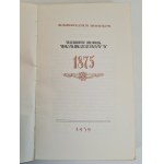 BEYLIN Karolina - JEDEN ROK WARSZAWY 1875, ilustrował Stanisław Topper, wyd.1959