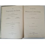 PAX FÜR.-DIE VEGETATION DER ERDE X. GRUNDZÜGE DER PFLANZENVERBREITUNG IN DEN KARPATHEN Band II / ROŚLINNOŚĆ ZIEMI PODSTAWY ROZMIESZCZENIA ROŚLIN W KARPATACH