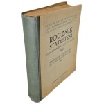 ROCZNIK STATYSTKI RZECZPOSPOLITEJ POLSKIEJ rok wydawnictwa VI 1928 w j.polskim i francuskim