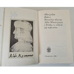ROKOSZ Mieczysław - WENECKA OFICYNA ALDA MANUCJUSZA I POLSKA W ORBICIE JEJ WPŁYWÓW Ilustracje