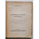 LEPSZY Leonard - ZŁOTNICTWO W POLSCE, Krakau 1933