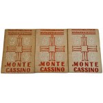 WAŃKOWICZ Melchior - Bitwa o Monte Cassino, Tom 1-3. Rzym-Mediolan 1945-1947 [bogato ilustrowany]