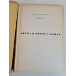 WAŃKOWICZ Melchior - Bitwa o Monte Cassino, Tom 1-3. Rzym-Mediolan 1945-1947 [bogato ilustrowany]